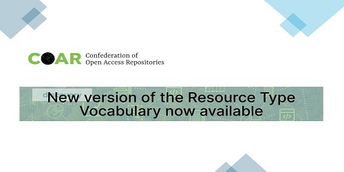 New version of the Resource Type Vocabulary now available