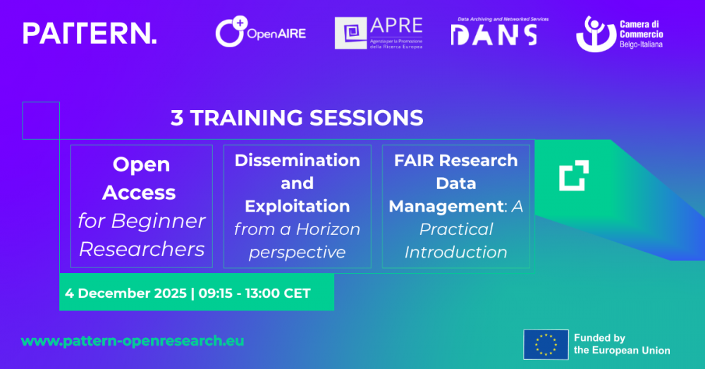 3 Training Sessions on Open Access