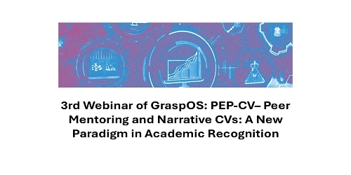 3rd Webinar of GraspOS: PEP-CV– Peer Mentoring and Narrative CVs: A New Paradigm in Academic Recognition