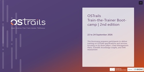 OSTrails Train-the-Trainer Bootcamp (2nd Edition) – Applications Open