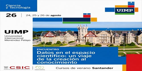 Datos en el espacio científico: un viaje de la creación al conocimiento · 24-26 agosto 2026