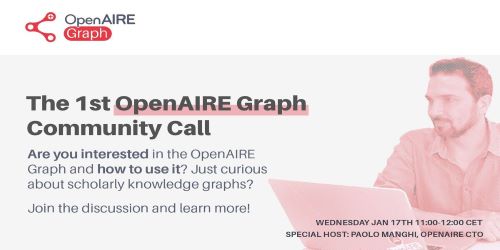 OpenAIRE Graph Community Call