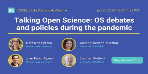 Talking Open Science: OS debates and policies during the pandemic