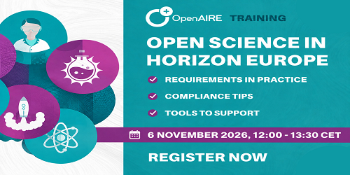Horizon Europe Open Science requirements in practice