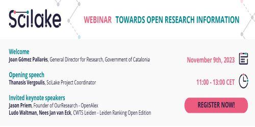 Towards Open Research Information